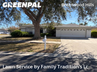 Grass Cutin Brandon,33511,Yard Mowing by Family Tradition’s Lc, work completed in Feb , 2026