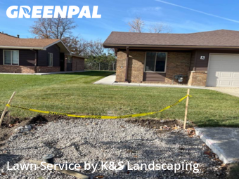Modern Landscaping In Joliet,60432,Landscapers by K&S Landscaping, work completed in Nov , 2025
