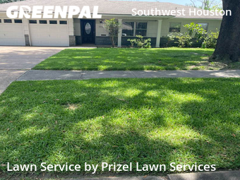 Lawn Cutin Bellaire,77401,Lawn Mowing by Prizel Lawn Services, work completed in Dec , 2025