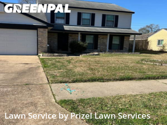 Lawn mowed in Pearland, 77581