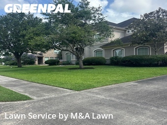 Yard Mowingin League City,77573,Lawn Mowing Service by M&A Lawn, work completed in Jun , 2026