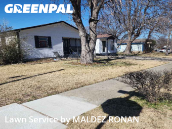 Lawn Mowing Servicein Garland,75040,Grass Cut by MALDEZ RONAN, work completed in Feb , 2026