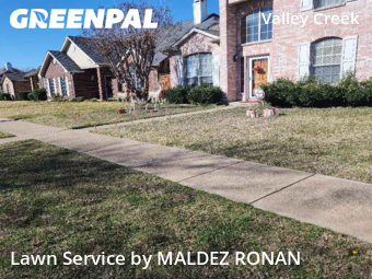 Grass Cuttingin Garland,75040,Lawn Maintenance by MALDEZ RONAN, work completed in Feb , 2026