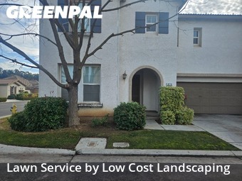 Work completed by professional-lawn-care-service-in-Clovis-CA