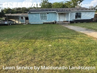 Lawn Maintenancein Pasadena,77506,Lawn Cut by Maldonado Landscapin, work completed in Nov , 2025
