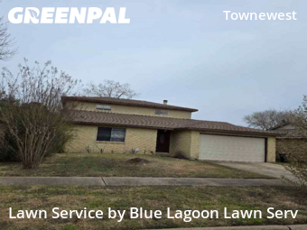 Yard Mowingin Sugar Land,77498,Lawn Maintenance by Blue Lagoon Lawn Serv, work completed in Feb , 2026