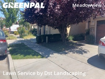 Lawn mowing work completed in Sacramento, CA