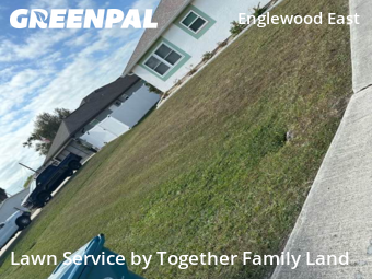 Lawn mowed in Englewood, 34224