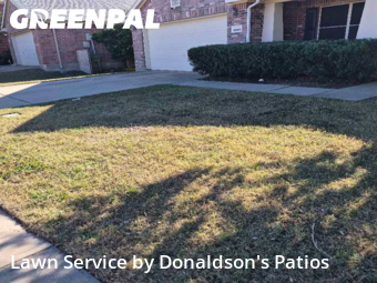 Yard Upkeep in Forney, 75126, Lawn Care by Donaldson's Patios, work completed in Nov , 2025