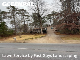 Grass Cutting in Acworth, 30102, Yard Mowing by Fast Guys Landscaping, work completed in Dec , 2025