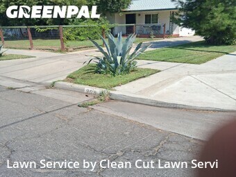 Lawn mowing work completed in Fresno, CA
