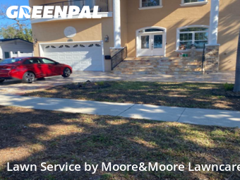 Landscaping In St. Petersburg,33702,Landscaping Services by Moore&Moore Lawncare, work completed in Dec , 2025