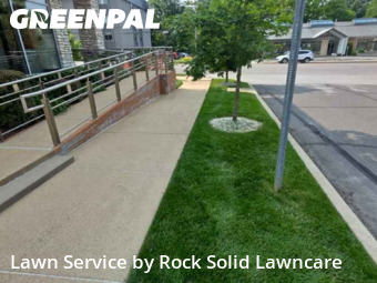 Grass Cutin Clayton,63117,Yard Mowing by Rock Solid Lawncare, work completed in Nov , 2025