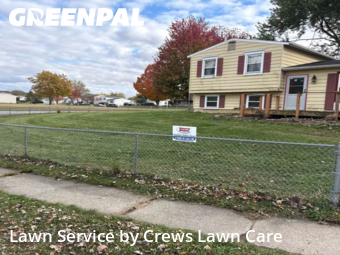 Yard Care Services in Oregon, 43616, Front Yard Mowing by Crews Lawn Care, work completed in Dec , 2025