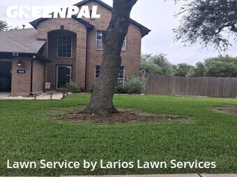 Grass Cuttingin Pearland,77584,Lawn Care by Larios Lawn Services, work completed in Jun , 2026