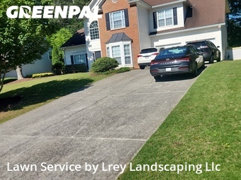 Lawn Mowing Servicein Alpharetta,30004,Grass Cut by Lrey Landscaping Llc, work completed in Jun , 2026