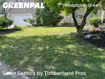 Front Yard Mowing in Gahanna, 43230, Yard Mowing by Timberland Pros, work completed in Oct , 2025