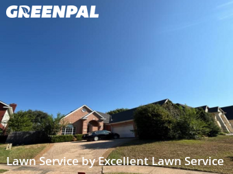 Lawn Servicein Grand Prairie,75052,Lawn Mow by Excellent Lawn Service, work completed in Nov , 2025