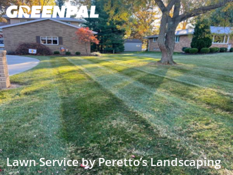 Grass Cutting in Independence, 44131, Lawn Maintenance by Peretto’s Landscaping, work completed in Nov , 2025