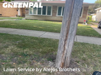 Lawn Mowing Servicein Skokie,60076,Lawn Care Service by Alejos Brothers, work completed in Jan , 2026