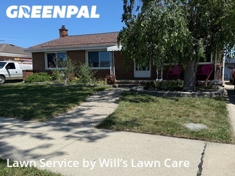 Lawn mowing work completed in Roseville, CA