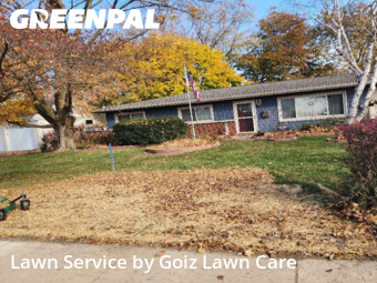 Turf Services in Montgomery, 60538, Backyard Mowing by Goiz Lawn Care, work completed in Dec , 2025