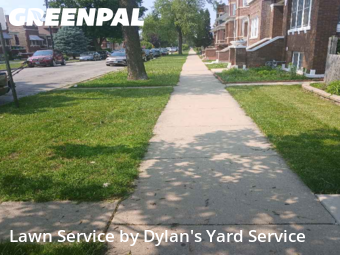 Lawn Care Servicein Cicero,60804,Yard Mowing by Dylan's Yard Service , work completed in Dec , 2025