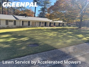 Grass Cutting in Mountain Brook, 35223, Lawn Upkeep by Accelerated Mowers , work completed in Dec , 2025