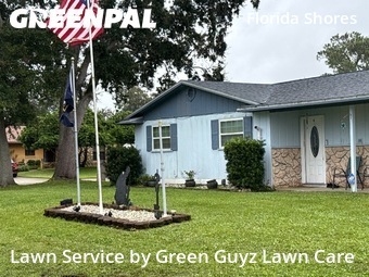 Yard Services in Edgewater, 32141, Front Yard Mowing by Green Guyz Lawn Care, work completed in Nov , 2025