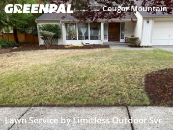 Lawn Cutin Bellevue,98006,Lawn Mowing Service by Limitless Outdoor Svc, work completed in Nov , 2025