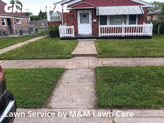 Grass Cutting in Blue Island, 60406, Yard Management by M&M Lawn Care, work completed in Dec , 2025