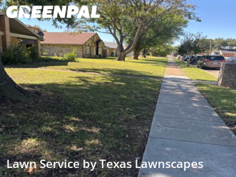 Lawn Servicein Richardson,75081,Lawn Care Service by Texas Lawnscapes, work completed in Dec , 2025