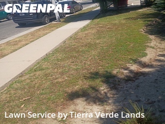 Lawn mowing work completed in Carson, CA