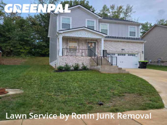 Lawn Servicein Clarksville,37043,Lawn Care Service by Ronin Junk Removal , work completed in Oct , 2025