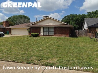Lawn mowed in Cedar Hill, 75104