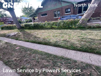Lawn Cutin Denver,80207,Lawn Care Service by Powers Services, work completed in Feb , 2026