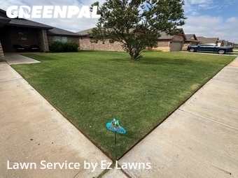 Lawn mowed in Lubbock, 79407