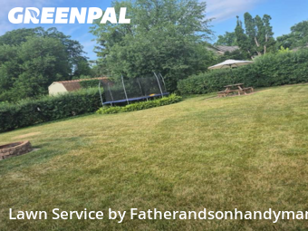 Lawn Cutin Arlington Heights,60004,Lawn Maintenance by Fatherandsonhandyman, work completed in Dec , 2025