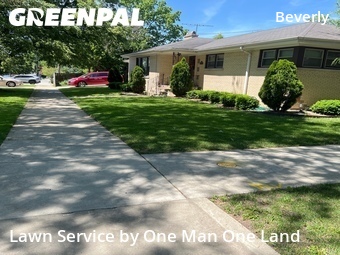 Lawn Cuttingin Chicago,60643,Yard Mowing by One Man One Land , work completed in Jun , 2026