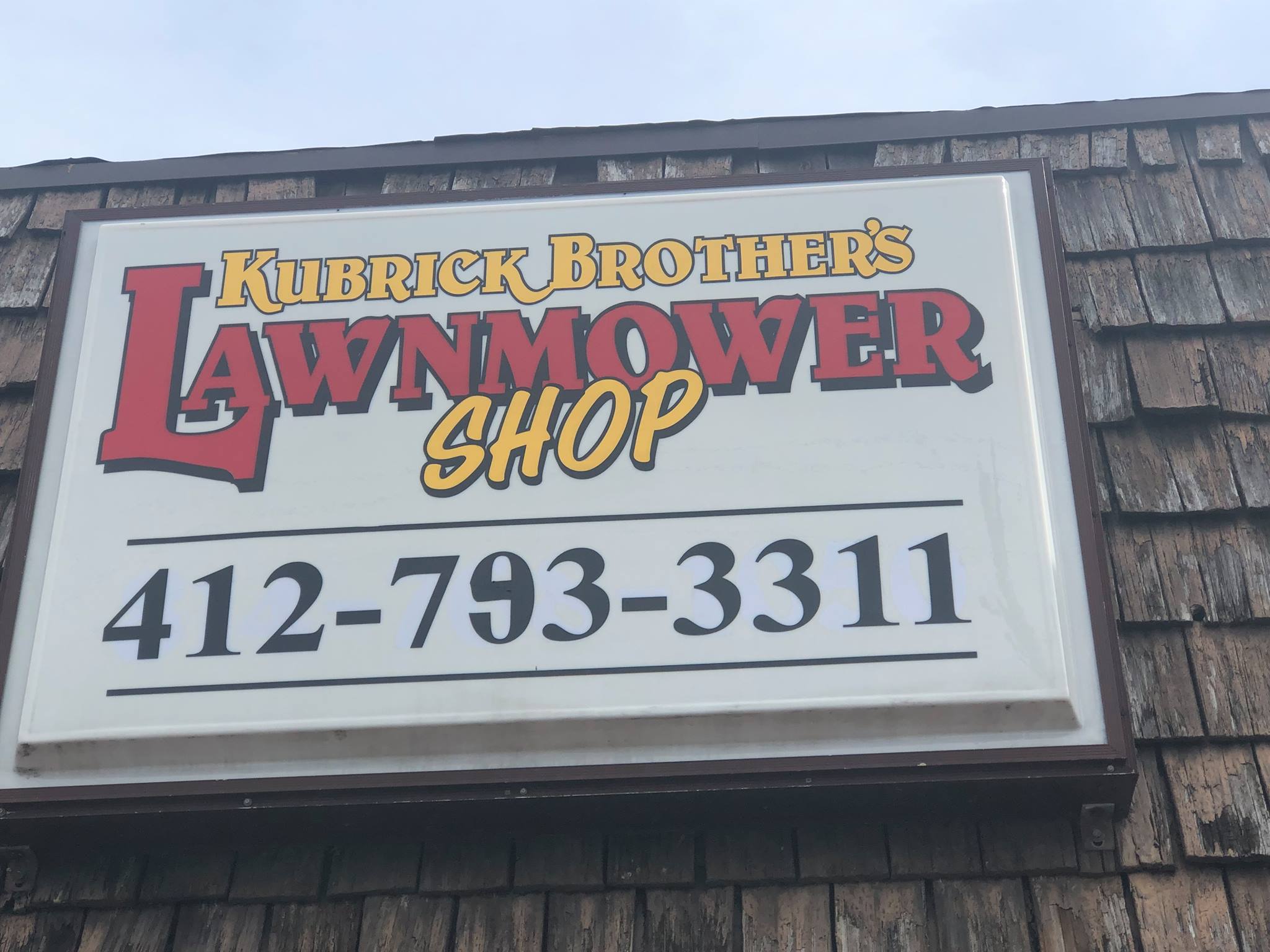 Kubrick Bros Lawn Mower Shop