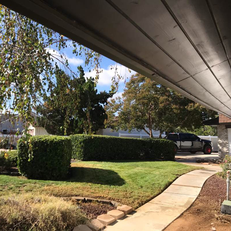 Lawn mowing work by Pros Landscaping Inc, in Hesperia, CA