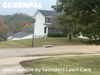 Lawn Services in St. Louis, 63114, Weed Trimming by Saunders Lawn Care, work completed in Nov , 2025