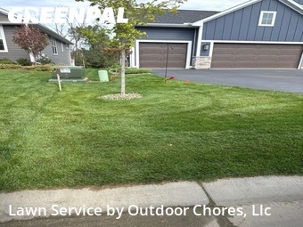 Lawn Care in Blaine, 55449, Lawn Management by Outdoor Chores, Llc, work completed in Nov , 2025