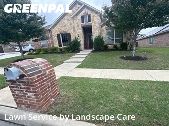 Lawn Mowingin North Richland Hills,76182,Lawn Cut by Landscape Care, work completed in Jun , 2026