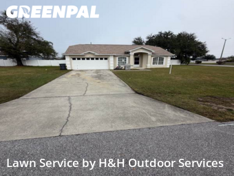 Lawn mowed in Auburndale, 33823