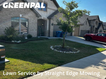 Lawn Mowing Servicein White Settlement,76108,Grass Cutting by Straight Edge Mowing, work completed in Nov , 2025