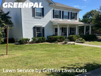 Lawn Cuttingin Franklin,37067,Yard Mowing by Griffins Lawn Cuts, work completed in Dec , 2025