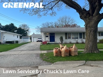 Yard Mowingin Saginaw,48602,Lawn Cut by Chuck’s Lawn Care , work completed in Jul , 2026