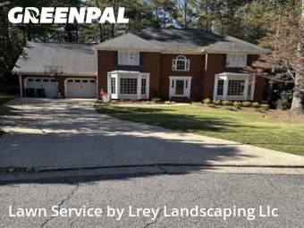 Yard Mowingin Roswell,30076,Grass Cutting by Lrey Landscaping Llc, work completed in Nov , 2025