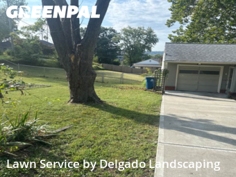 Backyard Mowing in Avondale, 64117, Yard Cutting by Delgado Landscaping, work completed in Dec , 2025